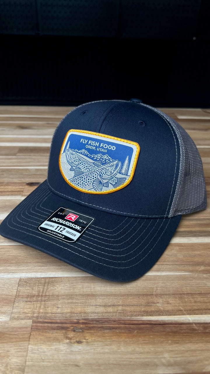 Fly Fish Food & Casey Underwood Hat - Orem Utah Patch - Hats - Fly Fish Food