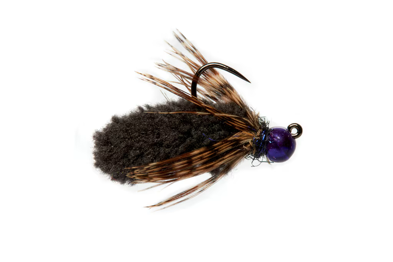 Mop Fly Black Barbless