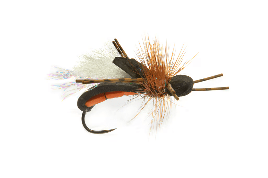Bubba's Foam Assassin Black & Orange - Flies - Fly Fish Food
