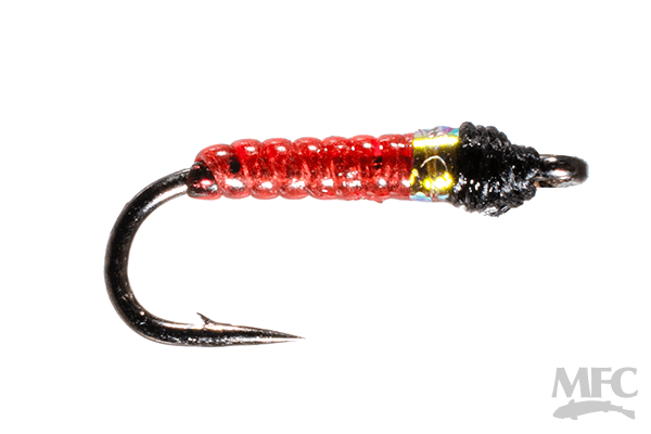 Juan's Bling Midge 2.0 - Red - Flies - Fly Fish Food