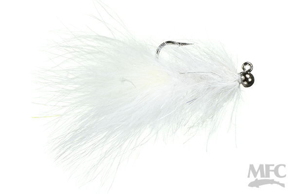 Jig Dirty Bird Bugger - White - Flies - Fly Fish Food