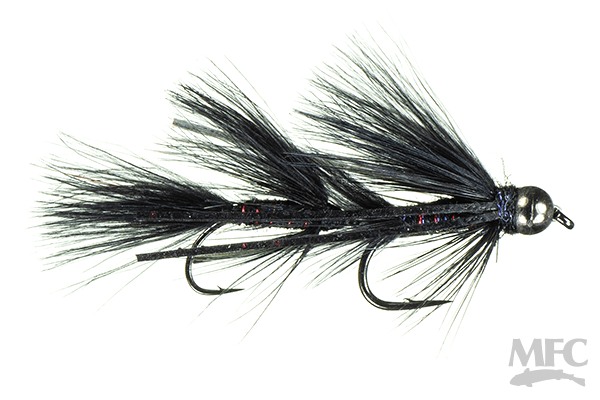Galloup's Micro Peanut Envy - Black - Flies - Fly Fish Food