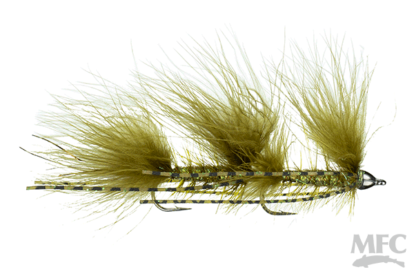 Galloup's Mini Peanut Envy - Olive - Flies - Fly Fish Food