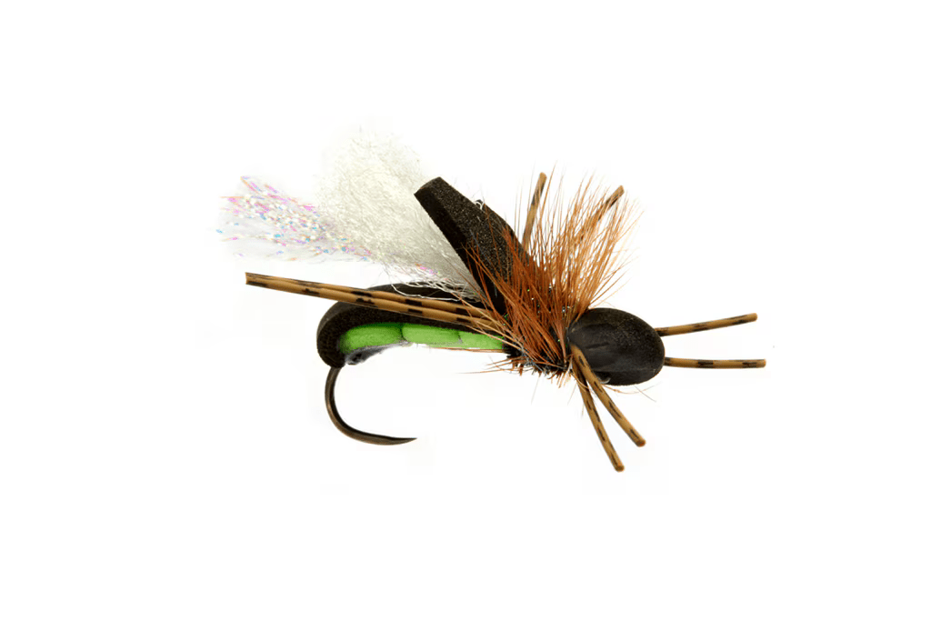 Bubba's Foam Assassin Black & Green - Flies - Fly Fish Food