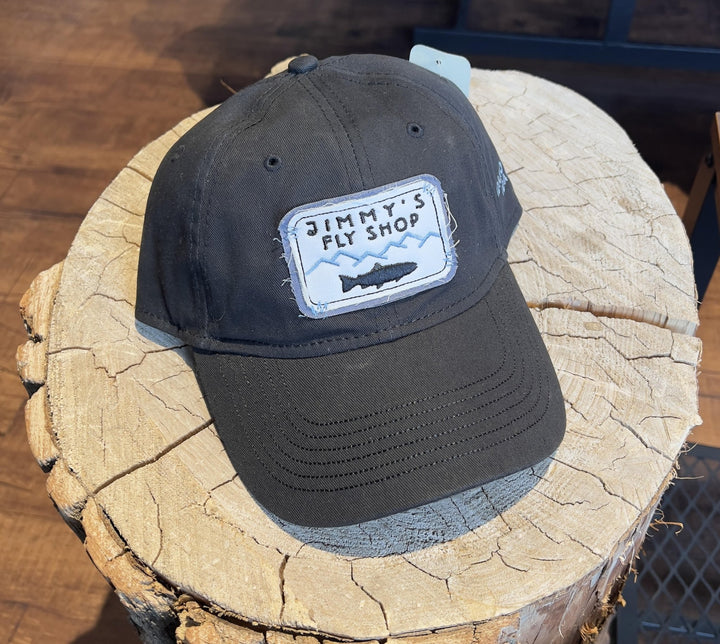 Jimmy's Fly Shop Hat - Jimmy Patch - Black - Apparel - Fly Fish Food
