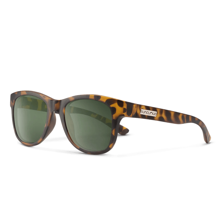 Suncloud Leeway - Matte Yellow Tortoise - Polarized Gray Green Lens - Sunglasses - Fly Fish Food