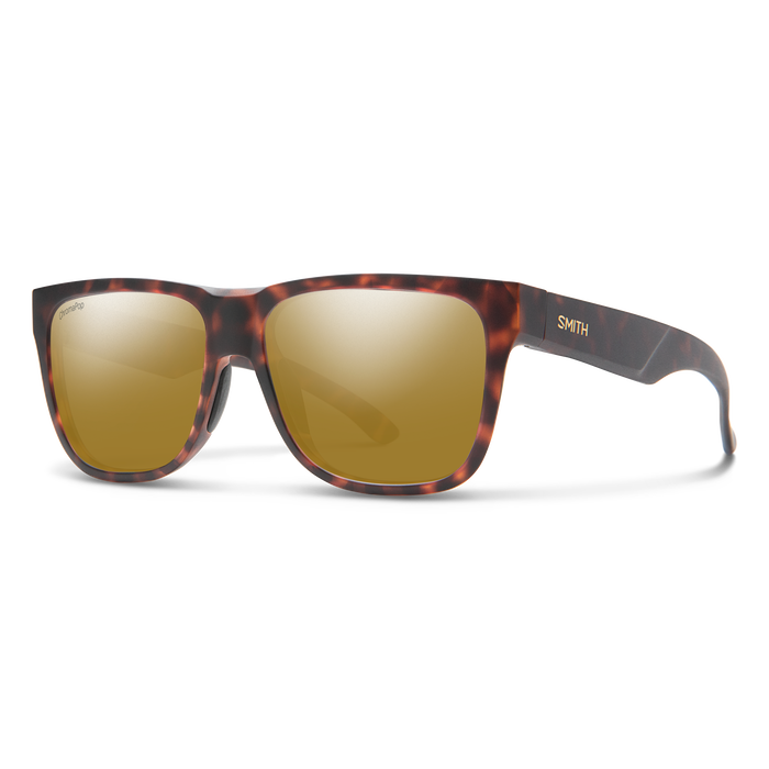Smith Lowdown 2 - Matte Tortoise + ChromaPop Polarized Bronze Mirror Lens