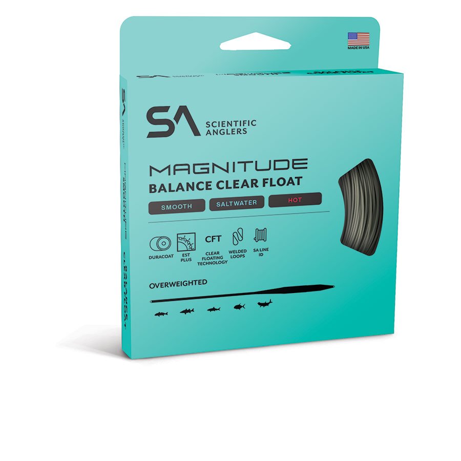 Scientific Anglers - Magnitude Smooth Balance Fly Line - Full Clear - Fly Lines - Fly Fish Food