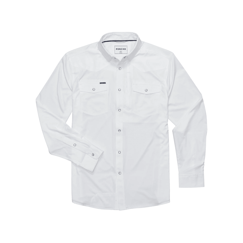 Poncho - The Odessa - White - Apparel - Fly Fish Food