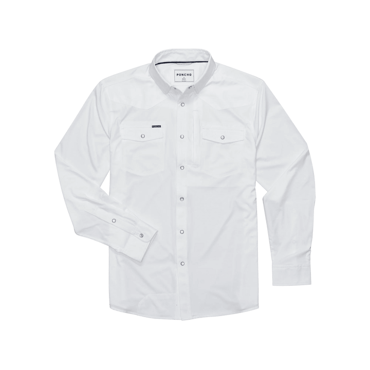 Poncho - The Odessa - White - Apparel - Fly Fish Food