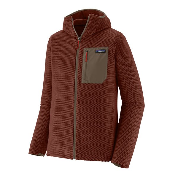 Patagonia - Men's R1 Air Full - Zip Hoody - Dried Vanilla - Apparel - Fly Fish Food