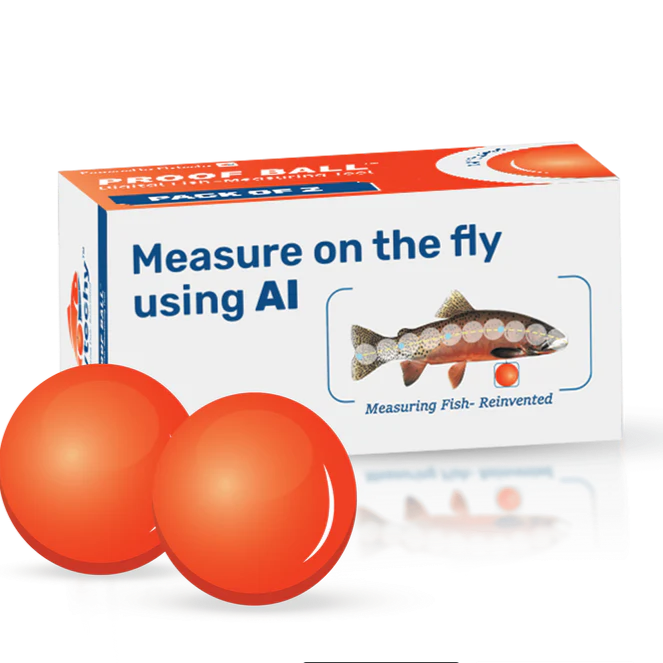 Fishtechy Orange PROOF BALL 2-Pack