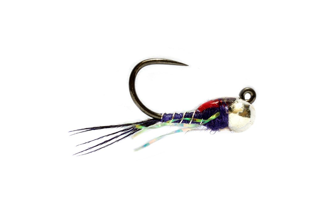 Higa's Tactical SOS Purple Barbless – Fly Fish Food
