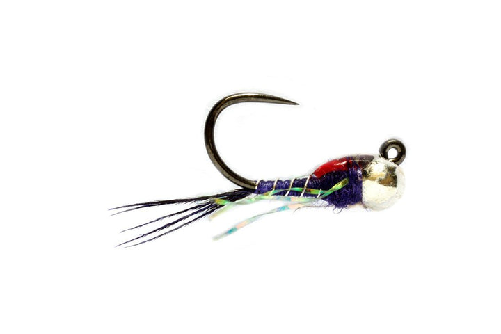 Higa's Tactical SOS Purple Barbless - Flies - Fly Fish Food