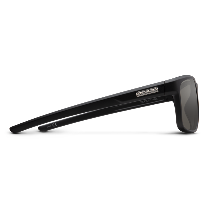Suncloud Respek - Matte Black - Polarized Gray
