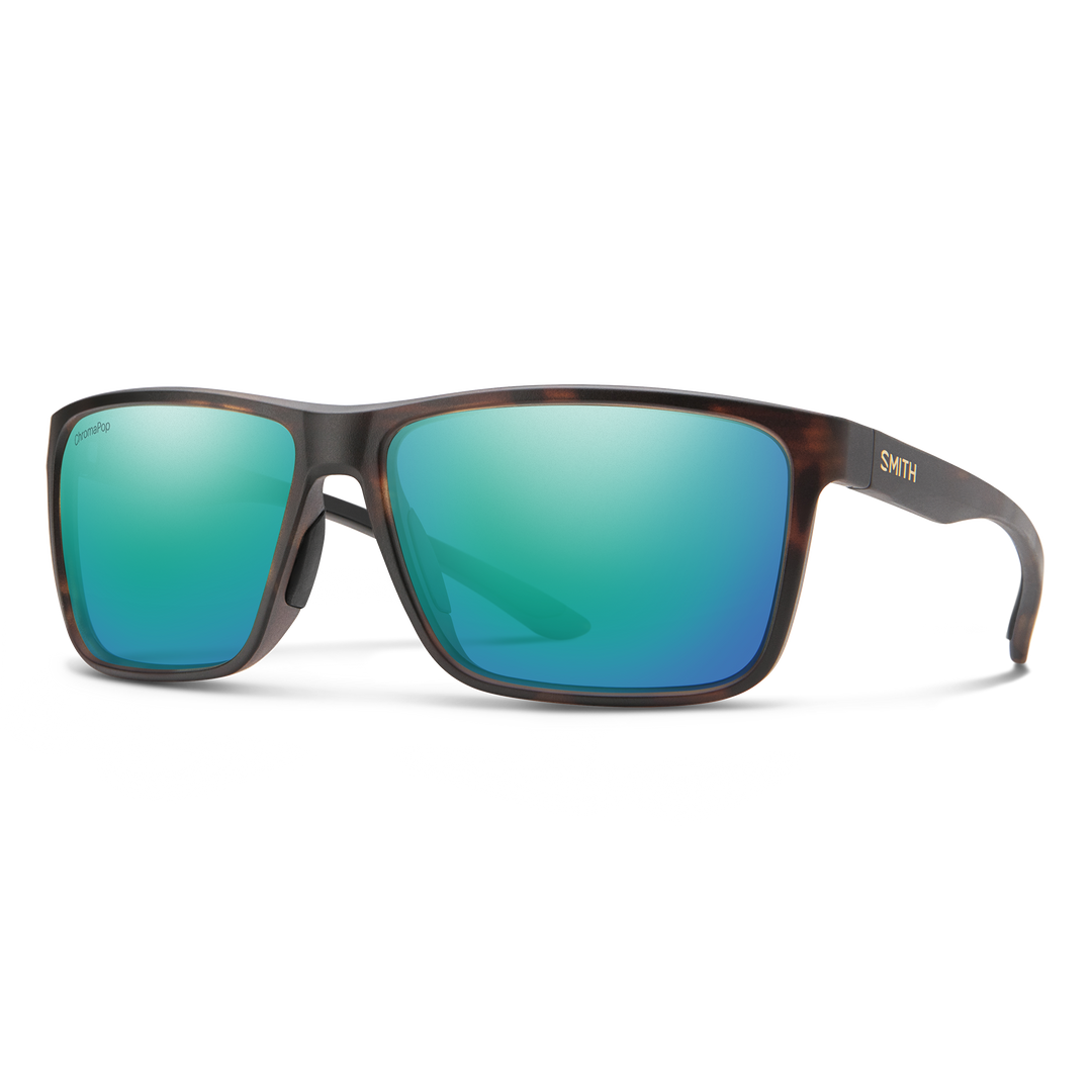 Riptide Matte Tortoise / ChromaPop Polarized Opal Mirror
