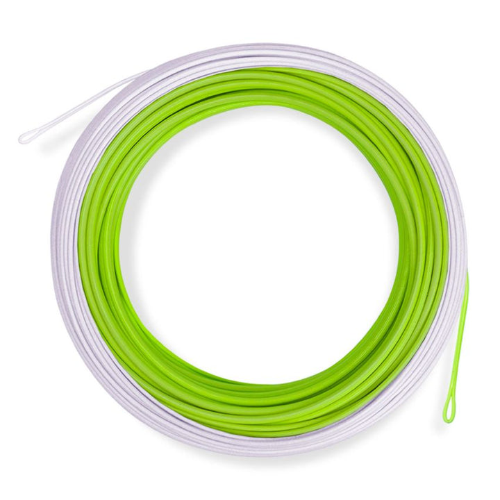 Airflo Superflo Ridge 2.0 Universal Taper - Chartreuse/White