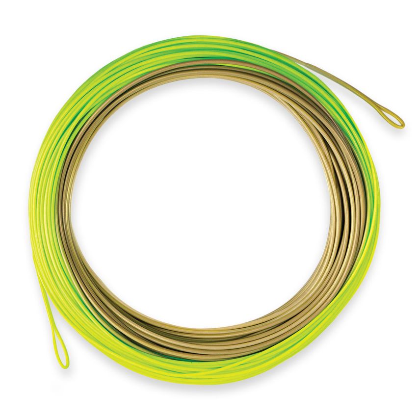 Airflo Superflo Ridge 2.0 Universal Taper - Moss Olive/Chartreuse