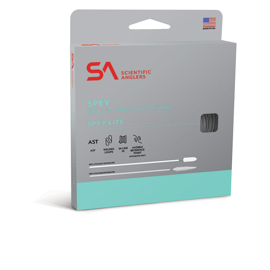 SA Spey Lite Scandi Head - Black/Willow