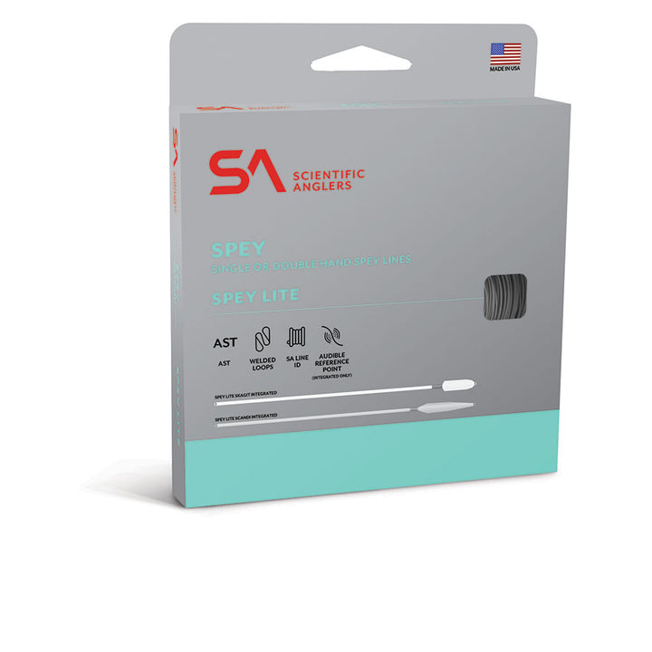 SA Spey Lite Scandi Head - Black/Willow