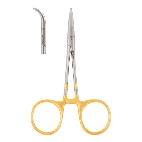 Spring Creek Clamp, 5", Gold Loops, Curved