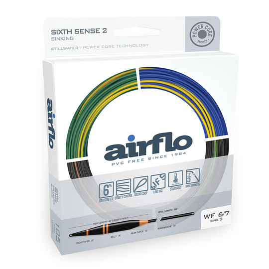 Airflo Sixth Sense 2 Sink 7 Fly Line