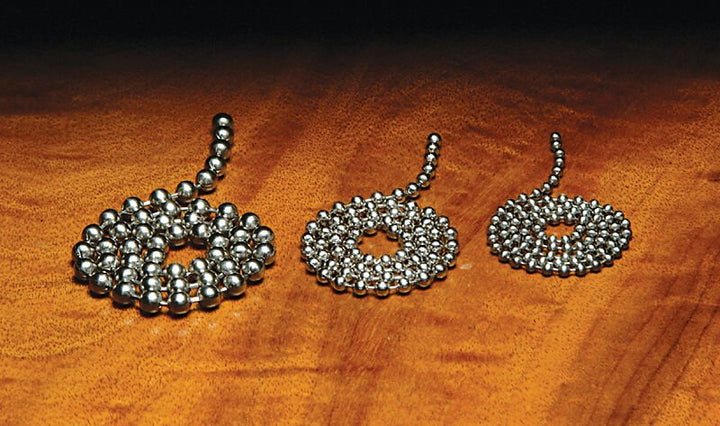 Stainless Steel Bead Chain Eyes - Beads - Fly Fish Food
