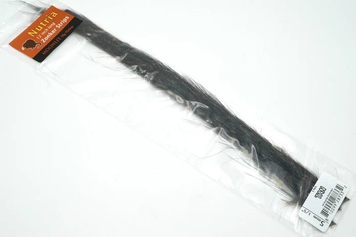 Moonlit Nutria Zonkers 5mm 1/5" - Hair & Fur - Fly Fish Food