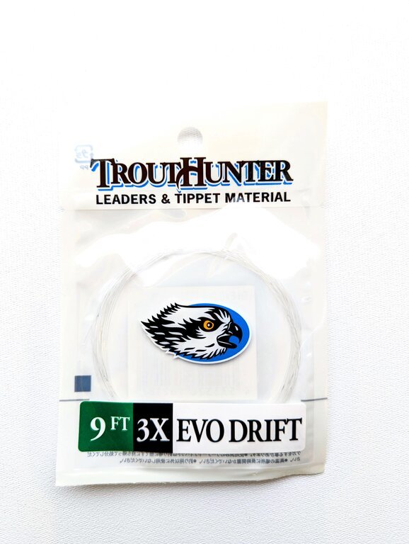 NO LOOP Trout Hunter EVO Drift Leader - Tippet, Leader & Accessories - Fly Fish Food