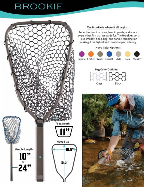 Rising Brookie Net - Nets & Accessories - Fly Fish Food