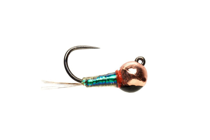 Olsen's Lite Brite Perdigon Peacock Barbless - Flies - Fly Fish Food