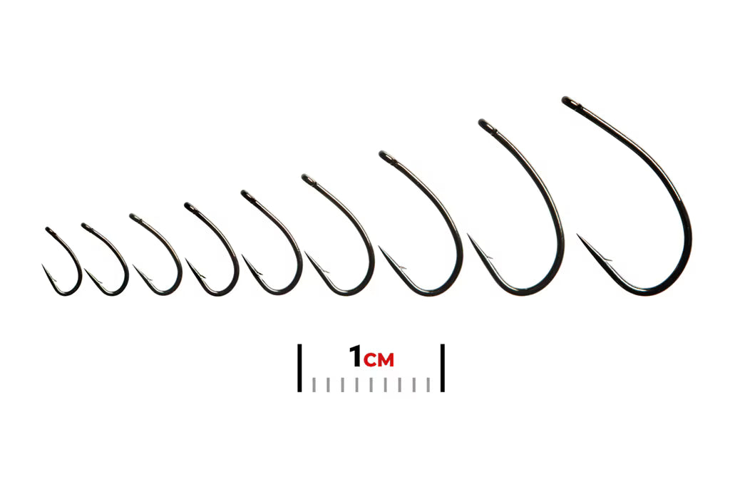 Fulling Mill 1190 All Purpose Grub Hook Black Nickel Barbed