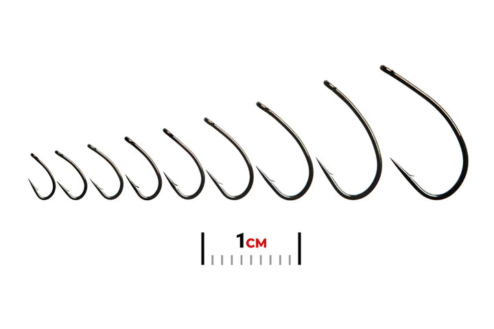 Fulling Mill 1190 All Purpose Grub Hook Black Nickel Barbed