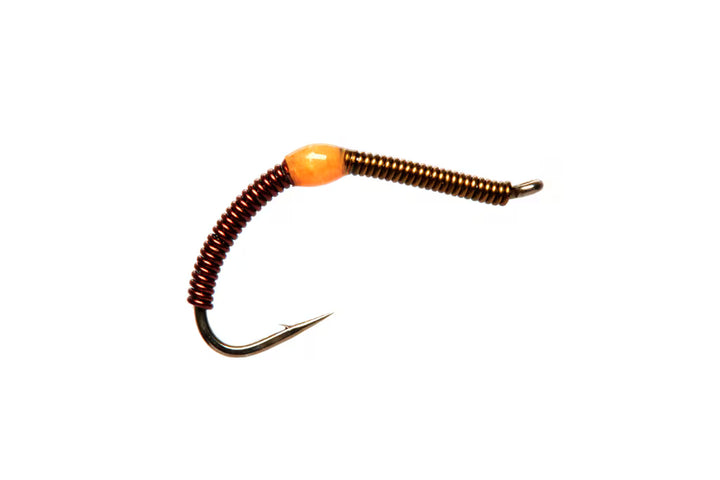 Wire Worm Copper Brown &amp; Olive