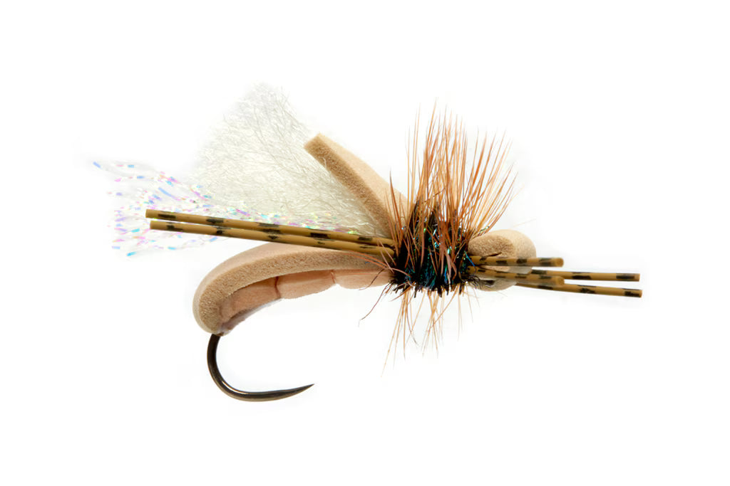 Bubba's Foam Assassin Tan & Apricot Barbless