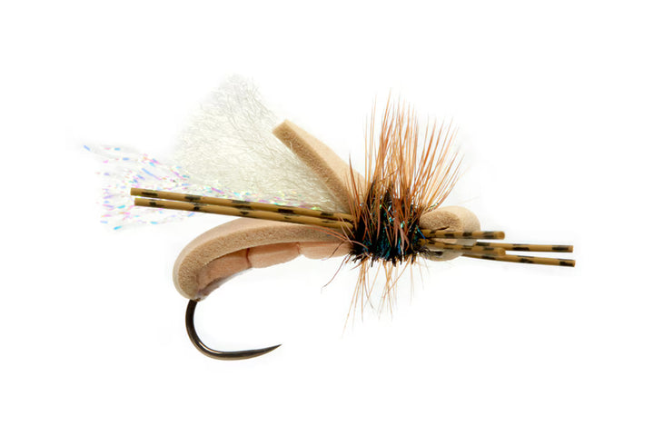 Bubba's Foam Assassin Tan & Apricot Barbless
