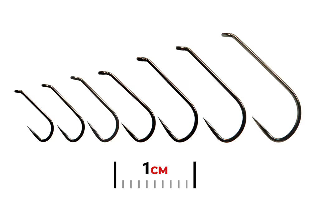 Fulling Mill 5160 Complete Dry Hook Black Nickel Barbless