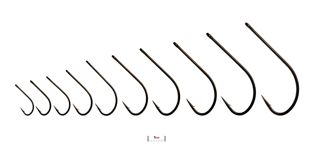 Fulling Mill 6045 Streamer Stripper V2 Hook Non Reflective Black Barbed