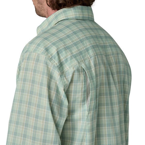 Patagonia - Men's Long - Sleeved Island Hopper Shirt - Dipper: Rinsed Green - Apparel - Fly Fish Food