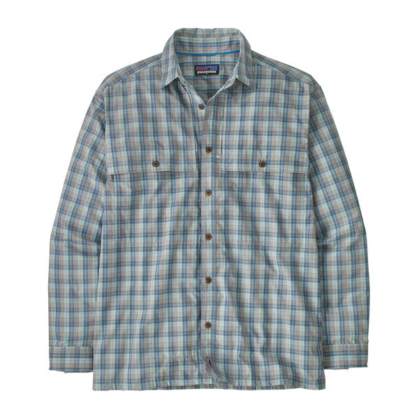 Patagonia - Men's Long-Sleeved Island Hopper Shirt - Dipper: Utility Blue
