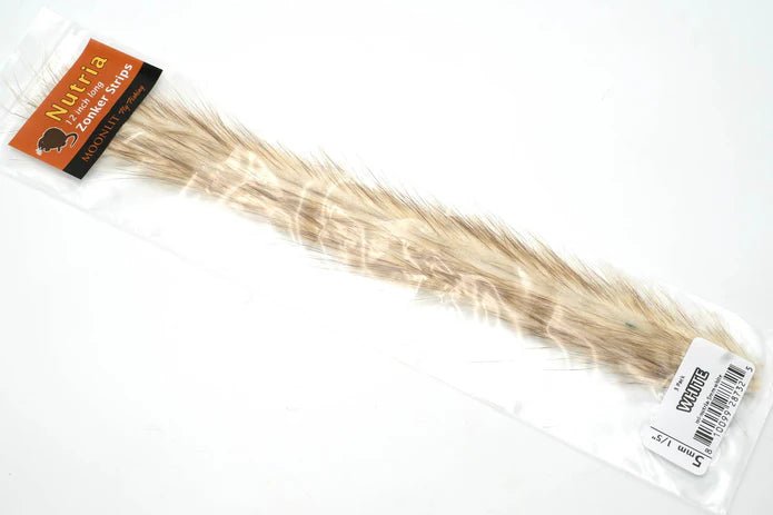 Moonlit Nutria Zonkers 5mm 1/5" - Hair & Fur - Fly Fish Food