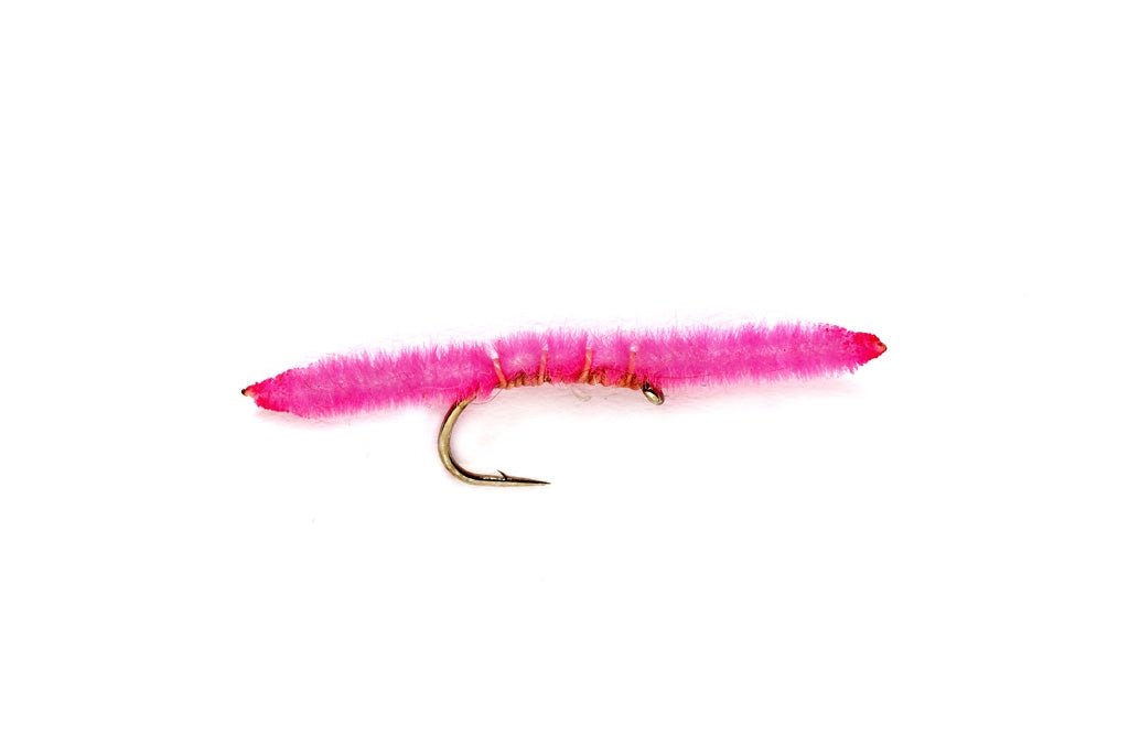 Vernille San Juan Worm Pink – Fly Fish Food