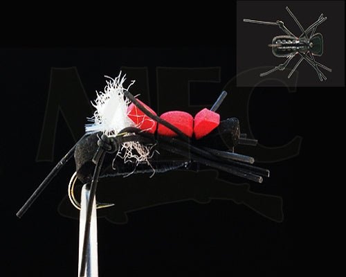 Taylor's Fat Albert - Black - Flies - Fly Fish Food