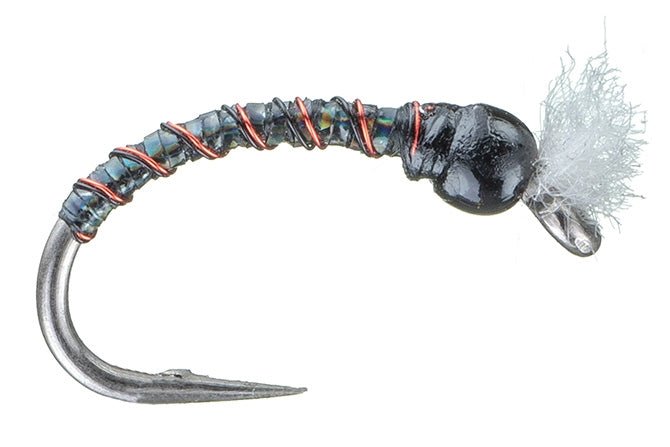 Chan's Black Holographic Chironomid Pupa - Flies - Fly Fish Food