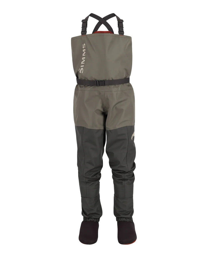 Simms - Kid's Tributary Waders - Stockingfoot - Basalt - Waders - Fly Fish Food