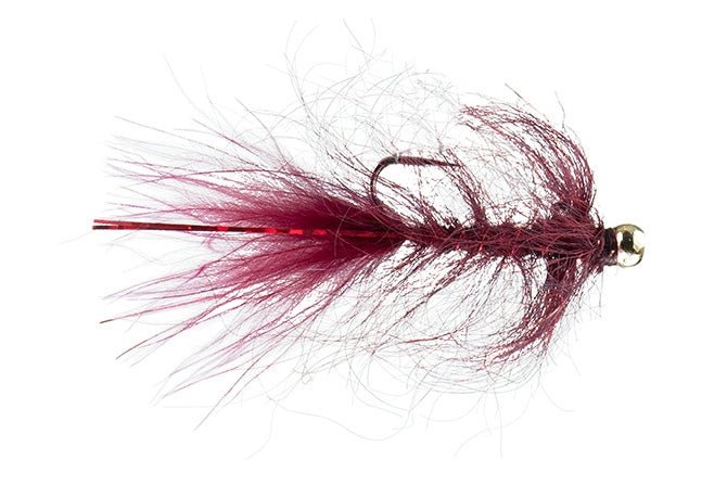 Rowley's Balanced Leech - Claret - Flies - Fly Fish Food