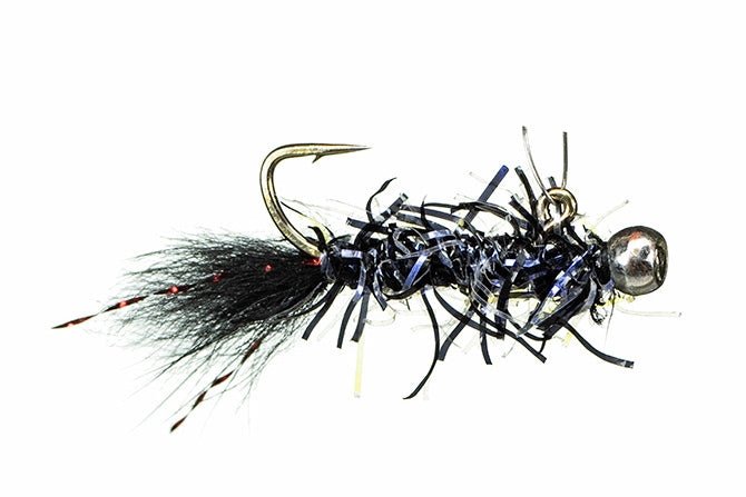Rowley's BB Micro Leech - Black - Flies - Fly Fish Food