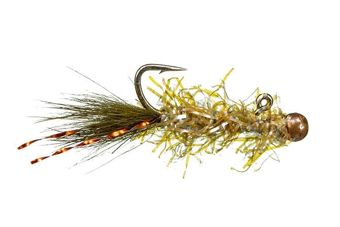 Rowley's BB Micro Leech - Olive - Flies - Fly Fish Food