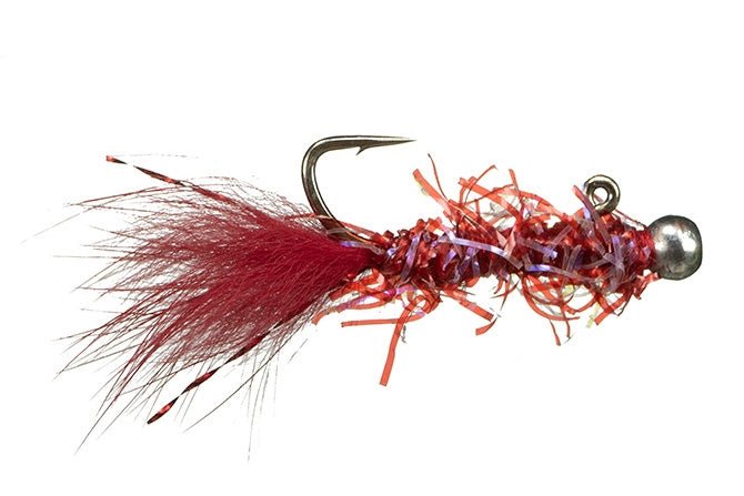 Rowley's BB Micro Leech - Red - Flies - Fly Fish Food