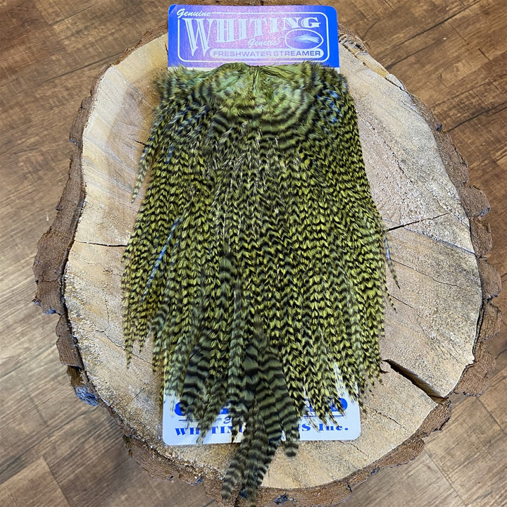 Whiting Freshwater Streamer Saddle - Schlappen/Bugger